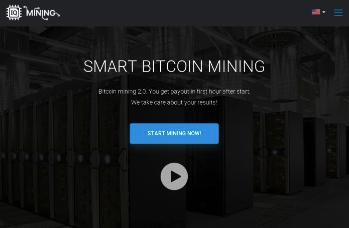 IQ Mining landing page